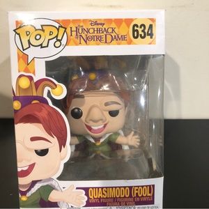 Pop Disney Hunchback of Notre Dame " Quasimodo (the Fool)" 634 New NIB